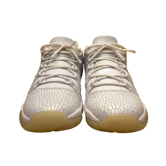 Air Jordan Youth Frost White Triple XI Retro Low Premium GS Sneakers Size 6.5Y - Picture 2 of 9